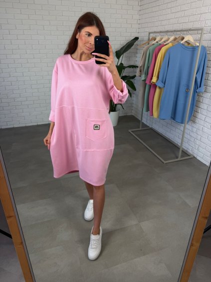 Barva: Světle růžová