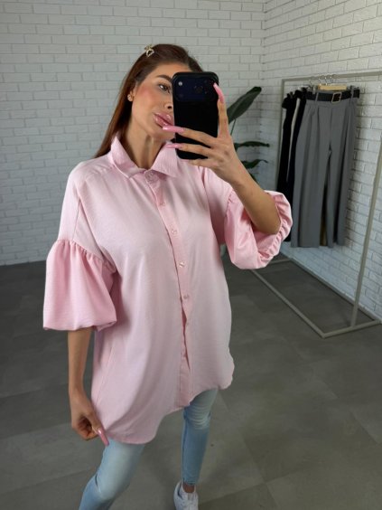 Barva: Světle růžová