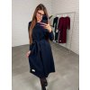 Šaty ZAMBA midi tmavě-modré