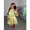 Šaty ZAMBA žluté
