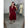 Šaty MONY bordové