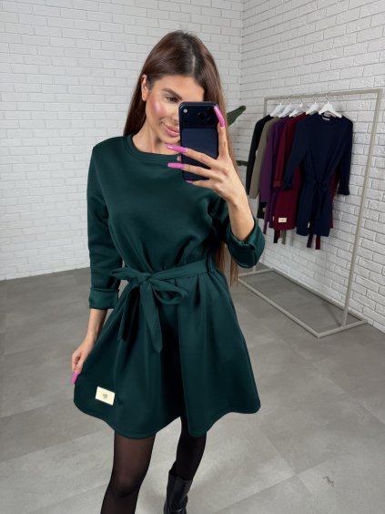 Šaty ZAMBA smaragdové