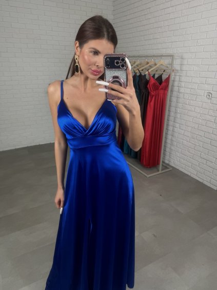 Šaty FLORENTÍNA kráľovsky modré