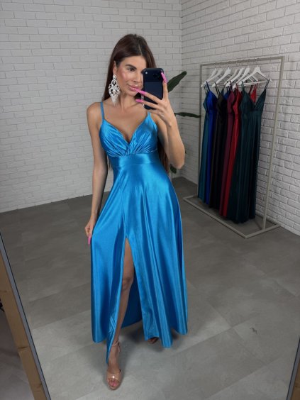 Šaty FLORENTÍNA modré