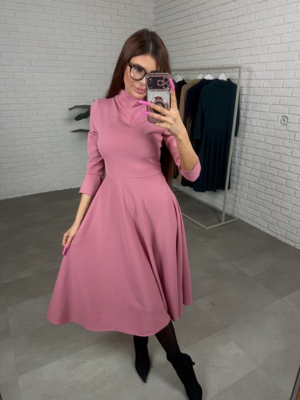 Šaty LORISA dlhé staroružové