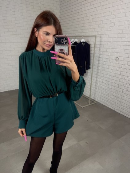 Overal BENATA smaragdový