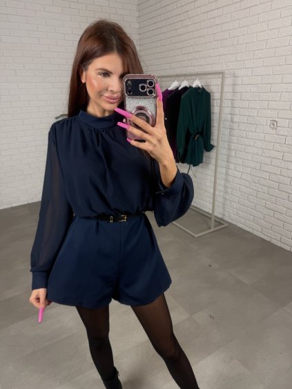 Overal BENATA tmavomodrý