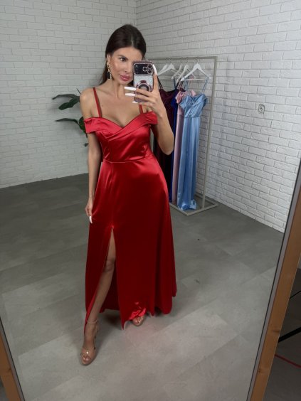 Šaty AURORA červené