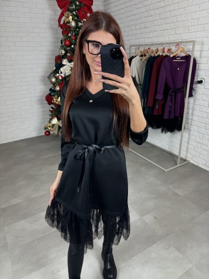 Šaty MILANO čierne