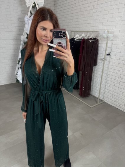 Overal AVARA smaragdový