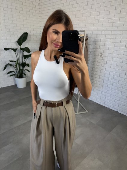 Nohavice ALVARO béžové