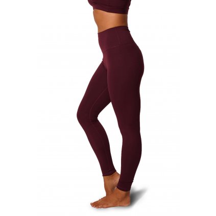 Scrunch Butt Leggings, Burgundy