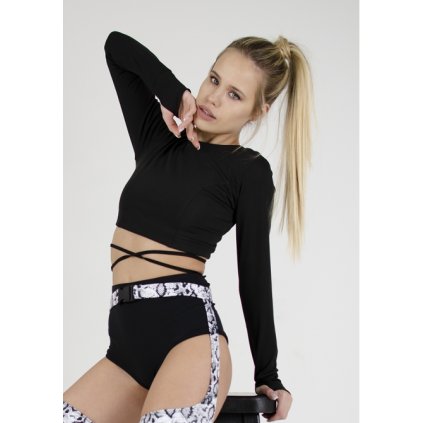 Crop Top Wikky, Black