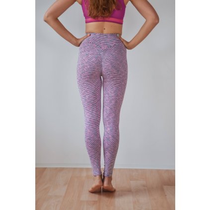 Leggings, Pink Mesh