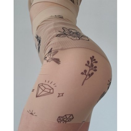 Shorts Velo Tatoo, Beige