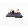 square crash mat, black