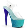 adore 708Ombre Clr/Aqua-Blue Ombre