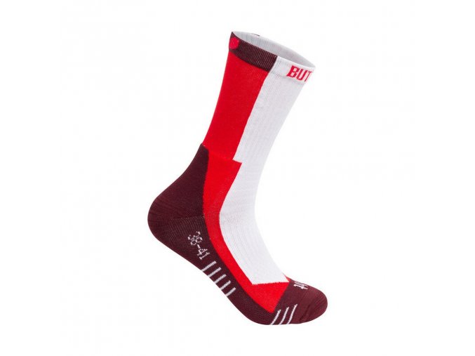 Butterfly sock IWAGY red