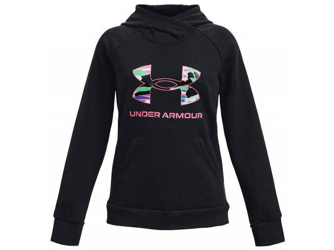 under armour rival fleece bl hoodie blk 489373 1373127 001