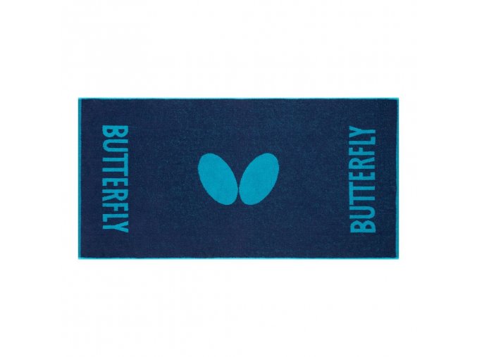 Butterfly towel taoru blue