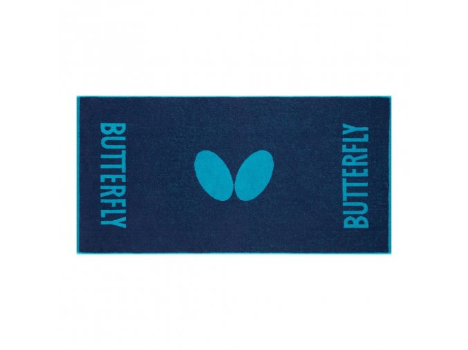 Butterfly towel taoru blue