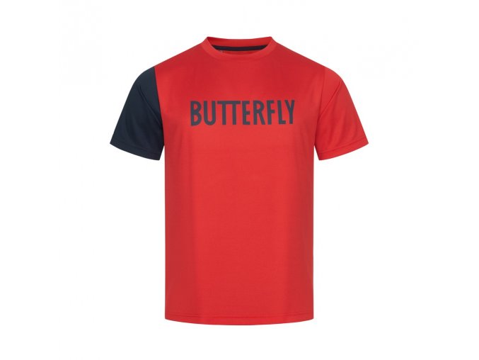 Butterfly t shirt TOC red 01