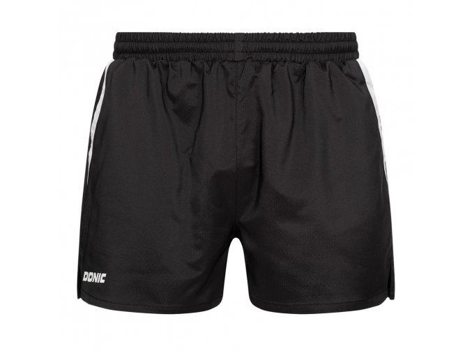 donic shorts react black front stills web