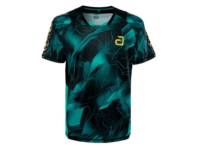 andro shirt nayton green black 300 021 228 unisex 1 front