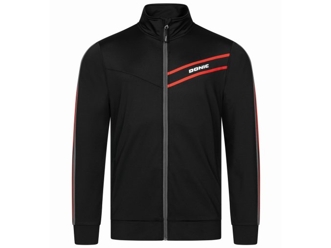 donic tracksuit jacket capri black cmyk