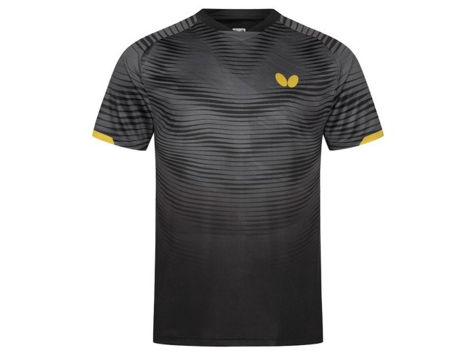 Butterfly shirt PURO black gold 01