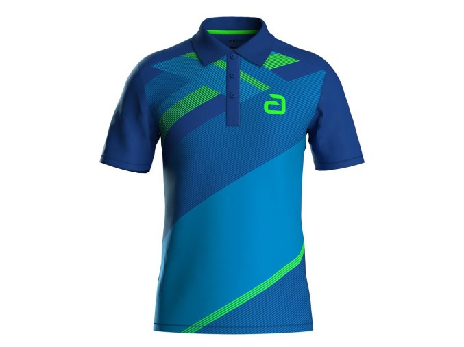 andro shirt Ataxa blue green 300 021 229 unisex 1 front