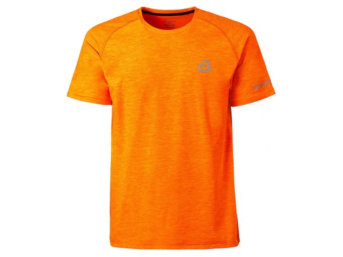 andro shirt Alpha Melange orange unisex 01 front 300 021 252 2000x2000px