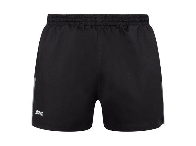 donic shorts pure black web