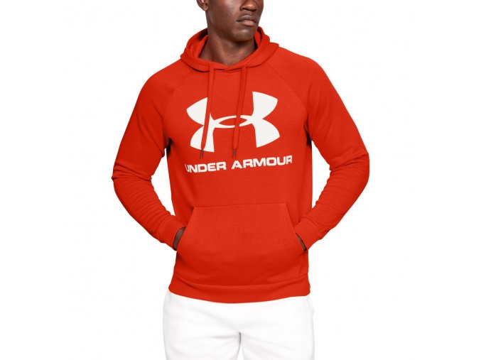 Pánská Mikina Under Armour Rival Fleece Sportstyle Logo Hoodie