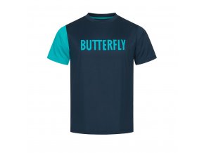 Butterfly t shirt TOC blue 01