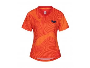 lady shirt KARIYA red 01
