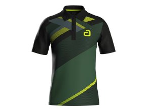 andro shirt Ataxa black yellow 300 021 231 unisex 1 front