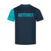 Butterfly t shirt TOC blue 01