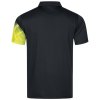 donic shirt flame black yellow rear