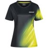donic shirt flame lady black yellow
