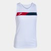 Joma Dámské tričko bez rukávů Court white/red
