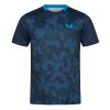 Butterfly shirt AGEO night blue 01