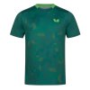 Butterfly shirt AGEO jade green 01