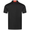 donic poloshirt rhythm black red grey rear web
