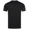 donic t shirt furious black lime anthracite rear web