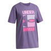 Dívčí tričko Under Armour UA G BLOCK LOGO OS SS