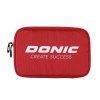 donic bat cover faze red front