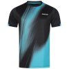 donic t shirt cream black light blue web