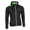 96990 HoodyFIT black green1