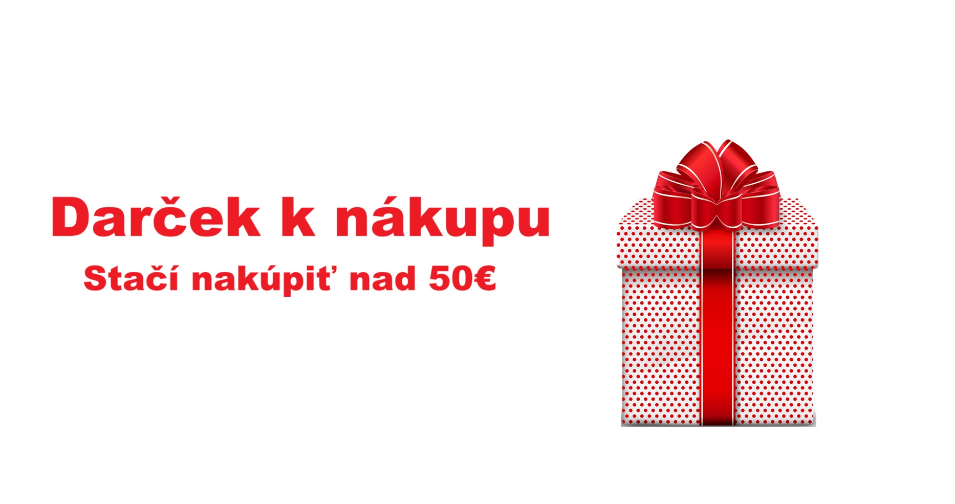 Darček k nákupu